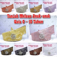 MALAY TANJAK CHILDREN AGE 0-10 YEARS | MALAY HEADBAND | JOHOR-RIAU CREATION TANJAK MODEL