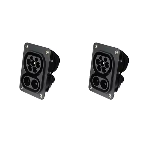 AT-2X CCS Type 2 EV Female Combo 2 Socket 1000V 62196-3 Electric Car Fast Charging DC150A 850V DC