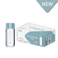 Voss Mineral Water Still PET 250 ml. 24 bottle  น้ำแร่ธรรมชาติ VOSS Still ขวดพลาสติก 250 มล.