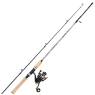 Sougayilang Reel and Fishing Rod Combo, Fiberglass Fishing Pole with Durable P-Cork Rod Handle, Ligh
