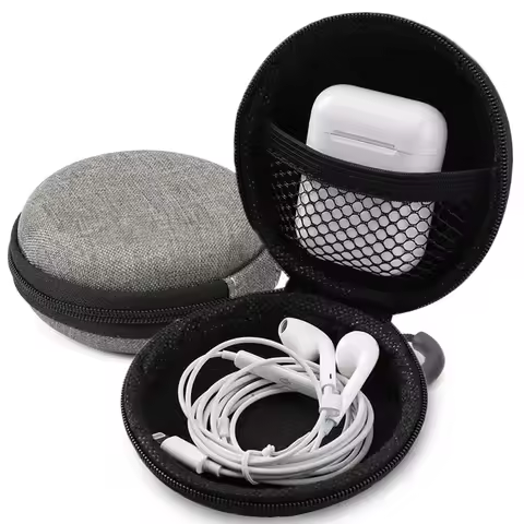 Portable Hard EVA Earphone Storage Bag Multi-function Data Cable Carrying Travel Case for Bose Sport