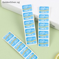 GoldenSilver Ultrabook Performance Label Sticker Laptop Logo Sticker Intel Core i3 i5 i7 SG