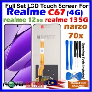 ORI NGS Brand Full Set LCD Touch Screen Fit For REALME C67 4G / Realme 12 5G / Realme 13 5G / Realme