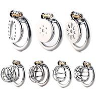 Really Easy to Use Stainless Steel Male Chastity Cage Metal Penis Lock Dog Slave