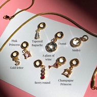 Valleydarley- Life-Romanticized Charms Diamond Ring Pendant Can Be Removed And Removed.