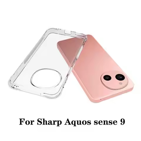 For Sharp Aquos Sense 9 SH-M29 Case for Shockproof Soft Silicone TPU Airbag Back Cover Phone Case fo