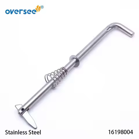 16198004 Tilt Thrust Rod & Spring For Mercury 4HP 5HP 6HP 8HP 9.8HP Outboard Engine Marine Parts 4-1