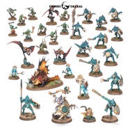 WARHAMMER AGE OF SIGMAR SPEARHEAD MODEL: SERAPHON SUNBLOODED PROWLERS - EMPIRE CENTRAL