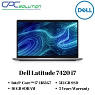 Dell Latitude 7420 11th Generation Intel Core I7-1185G7 16GB SDRAM 512GB SSD