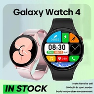 ZZOOI New Smart Watch Men Women for Samsung Galaxy Watch 4 Full Touch Screen IP68 Waterproof Body Temperature Custom Dial SmartWatch