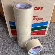 Louis Tape เทปกาว กระดาษกาวย่น 2 นิ้ว x 20 หลา สีน้ำตาล (แพ๊ค 6 ม้วน)