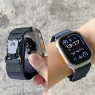 For 2025 NEW Strap For Apple Watch Ultra 2 Band 49mm 46mm 45mm 42mm 44mm 41mm Nylon Magnetic Sport