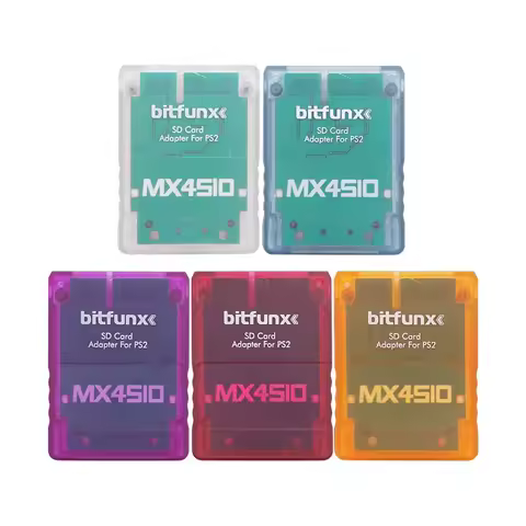 Transparent Archive Supported MX4SIO SIO2SD SD TF Card Adapter for All PS2 Consoles + Free Mcboot FM