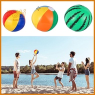 PETIBABE หลากสี สระว่ายน้ำ ของตกแต่งงานปาร์ตี้ ลูกบอลชายหาด สำหรับเด็ก ของเล่นฤดูร้อน เป่าลม