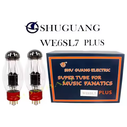 Shuguang WE6SL7 Vacuum Tube PLUS Upgradat 6SL7 6SL7GT 6N9P 6N9 6H9C 5691 6N2 HIFI Audio Valve Electr