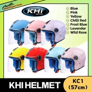 KHI Children Motorcycle Helmet Kids Helmet 56-57cm Red Pink Yellow Blue topi keledar budak kid helme