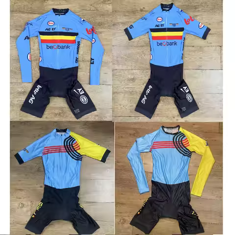LASER CUT Skinsuit 2026 BELGIUM NATIONAL TEAM Bodysuit SHORT Cycling Jersey Bike Clothing Maillot Ro