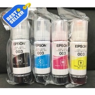 หมึกเติมของแท้ เอปสัน EPSON 003 ของแท้ 100%เหมาะสำหรับ L1110 L3110 L3210 L3150 L3250 L5190 (65ml) #ห