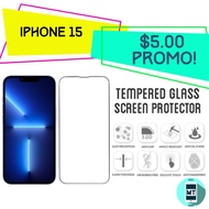 iPhone 15 / 15+ / 15 Pro / 15 Pro Max Tempered glass Screen Protector