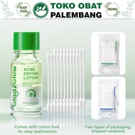 GLAD2GLOW ACNE DRYING LOTION 10ML SALICYLIC ACID SULFUR 8 HOURS DRY ACNE INSTANT ACNE CARE GLAD 2 GL