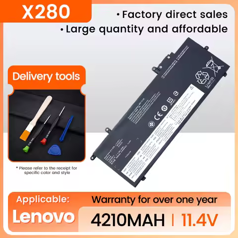 Bateria for Lenovo ThinkPad, L17L6P71, X280, L17M6P71, L17C6P71, 01AV470, 01AV471, 01AV472, SB10K976