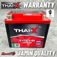 “WARRANTY” THAI-X BATTERY GEL BATERI Y15ZR Y16 LC135 NVX SRL RSX EX5 WAVE BATERI YTZ5S Ytz7V/ THAI X