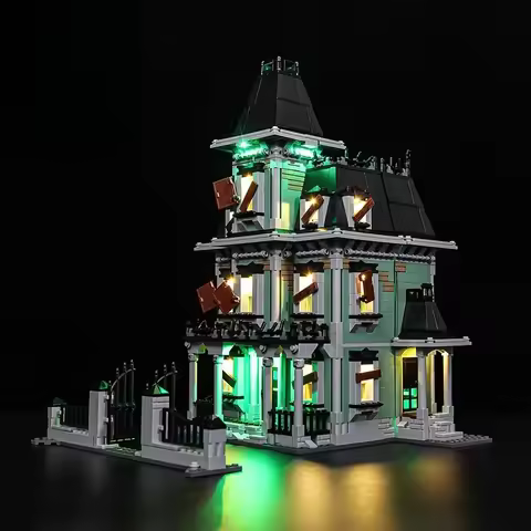 LED Light Set Suitable For LEGO Haunted House 10228 Building Blocks Not Include Model Bricks