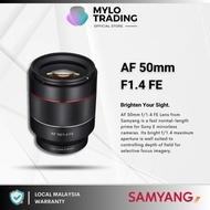 Samyang AF 50mm f/1.4 FE Lens For Sony A7IV / A7MK IV / A7MK 4 / A7III / A7C / A7 II / A7R III / A7R