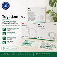[BOX] 3M TEGADERM 1622W, 1624W, 1626W, 1627W Wound Dressing Film WATERPROOF per BOX