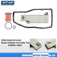 CVT FILTER & GASKET SET For HONDA ACCORD T2A 2014~2015 CR1/CR2 ODYSSEY RC1 25420-5C4-004 CVT Transmi