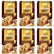 【Directly from Japan】Nescafe Gold Blend Deep Rich Stick Coffee 8 bottles x 6 boxes [Cafe au lait] [Latte]