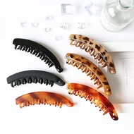 Banana Hair Clip Smooth Surface Finish Gentle Grip Hold Elegant Hair Solution