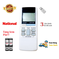 Điều khiển điều hòa National 1&2 chiều 9000BTU 12000BTU 18000BTU- Hàng tốt