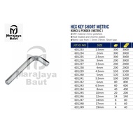 Jetjo Short Metric Hex Key 1.5mm-10mm Allen Key Set