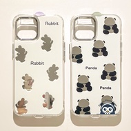 Cartoon Dog Mirror Casing For Redmi A5 A4 14C 14R 13 13R 13C 12C 12R 11A 10A 10C 9A 9C NFC A3 A2 A1 