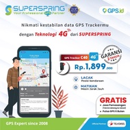 BARANG TERLARIS GPS Tracker C40 4G Super Spring GPS Mobil Garansi 2 Tahun