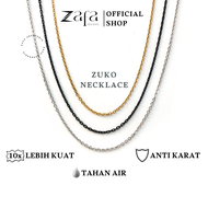 Zafa Kalung Titanium Wanita Pria Anti Karat Snless Steel / ZUKO / zafaaksesoris