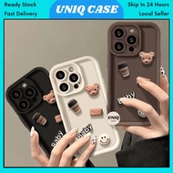 REDMI Note 9 9s 10 10s 11 11s 12 13 14 Pro Pro+ Plus 4G 5G milk bear solid case casing 手机壳
