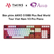AKKO 5108B Plus Red World Tour Vietnam V3 Pro Piano Keyboard - Genuine product
