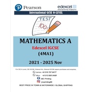 Edexcel Igcse O-Level Past Year Papers Mathematics A-4MA1 1F,2F,/1H,2H
