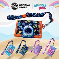 DrizzleDoo Fun Fold Wallet with Lanyard | Kids Boys and Girl Purse | Kids Wallet | Wallet Budak
