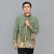 KEMEJA WK 04.72 JAVA BEAUTIFUL BATIK SHIRT ll MEN'S BATIK TOP ll BATIK SHIRT ll MEN'S BATIK CLOTHES 