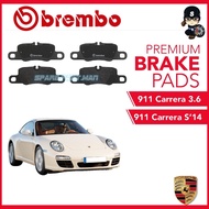 BREMBO Rear Brake Pads (1 set) -  Porsche 911 Carrera 3.6'08, Porsche 911 Carrera S'14