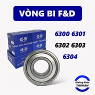 [GOOD TYPE] Bearing F&D 6300 6301 6302 6303 6304 high speed, genuine product