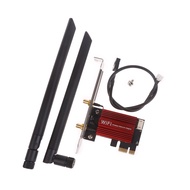 WiFi AX210 Pro 802.11ax PCIE X1 Card Desktop Kit BT-compatible 5.2 Wifi Adapter