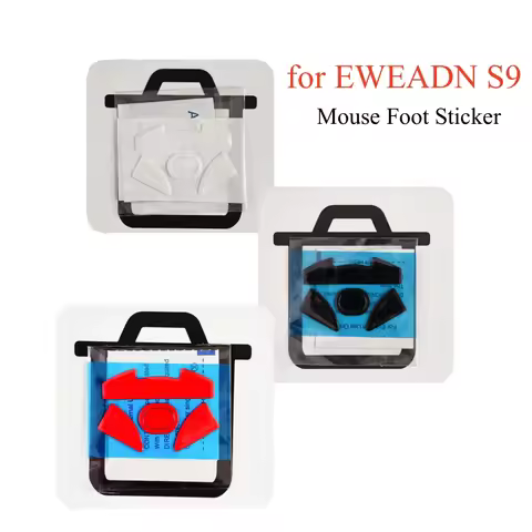 For EWEADN S9 Mouse Foot Sticker Set Replacement Mouse Foot Pad Accessories