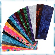 [G V W E] DIY Guitar Pick Punch Sheets Musicians Celluloid Guitar Pick Strips Three Thickness By 0.4