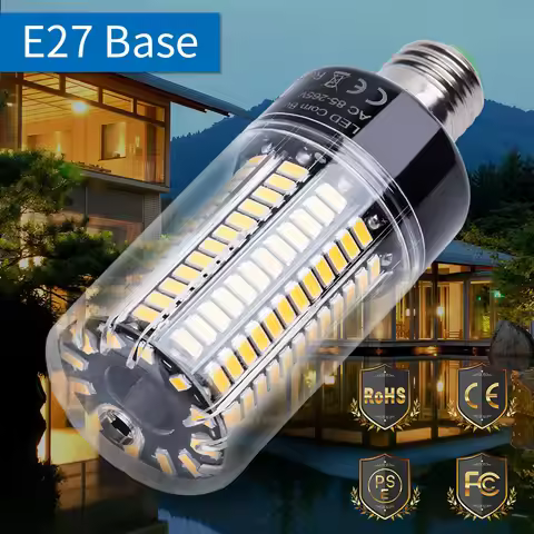 E27 LED Corn Bulb Light 220V LED Lamp Bulb E14 110V 5736 AC85-265V Led Energy Saving Lights 3.5W 5W 
