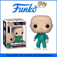 Funko Pop Vinyl Player 001: Oh IL-Nam 1223 Squid Game Collectible Original Figure 64796