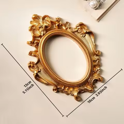 Creative Gold DIY Shadow Box Frame DIY 3D Memory Display Frames Mini Photo Frames Home Decor